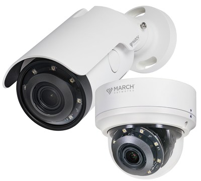 ME8 Series IP Cameras (CNW Group/MARCH NETWORKS CORPORATION)