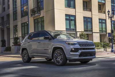 AEB is standard equipment in new 2022 Jeep Compass