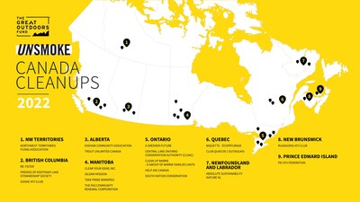 Bnficiaires de la subvention 2022 de Nettoyages Finilaboucane Canada