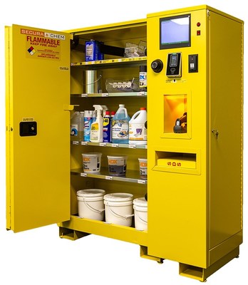 The World's Only Flammable Vending Cabinet with Automated Inventory Management.