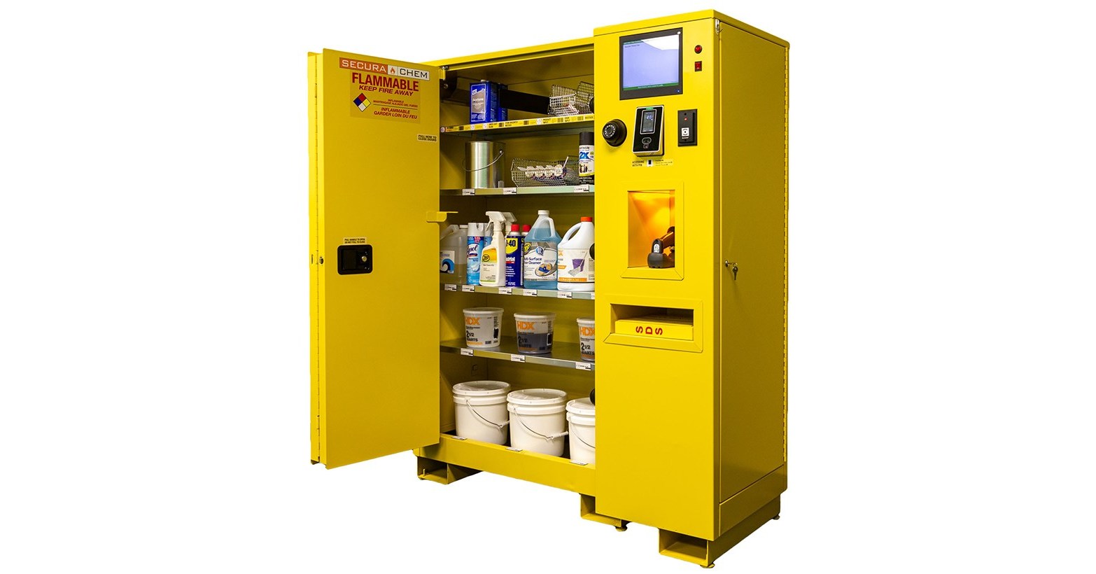 SecuraStock Releases the First-Ever Flammable, Automated Vending Cabinet