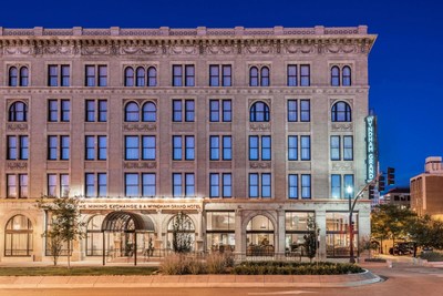 The Mining Exchange hotel in downtown Colorado Springs.