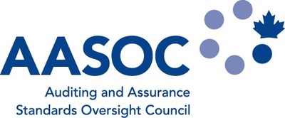The Auditing and Assurance Standards Oversight Council's English logo (CNW Group/Financial Reporting & Assurance Standards Canada)