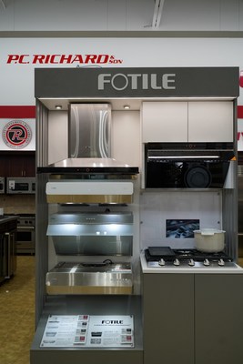 FOTILE on display at P.C. Richard & Son in College Point, NY