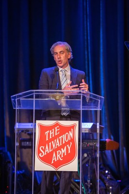 Kevin Demoff, COO of the Los Angeles Rams, at the Sally Awards, June 10, 2022<br />
(KLK Photography, courtesy of The Salvation Army)