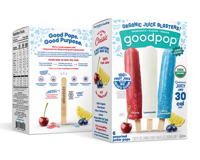GoodPop kicks off summer with Organic Juice Blasters at select Whole Foods Market stores nationwide. Good Pops. Good purpose. www.goodpops.com