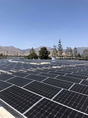 Valta Energy's 930kW-dc PV project on industrial building in Sylmar, CA