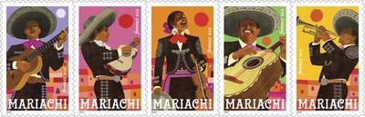 Postal Service Honors Mariachi Music with Stamps