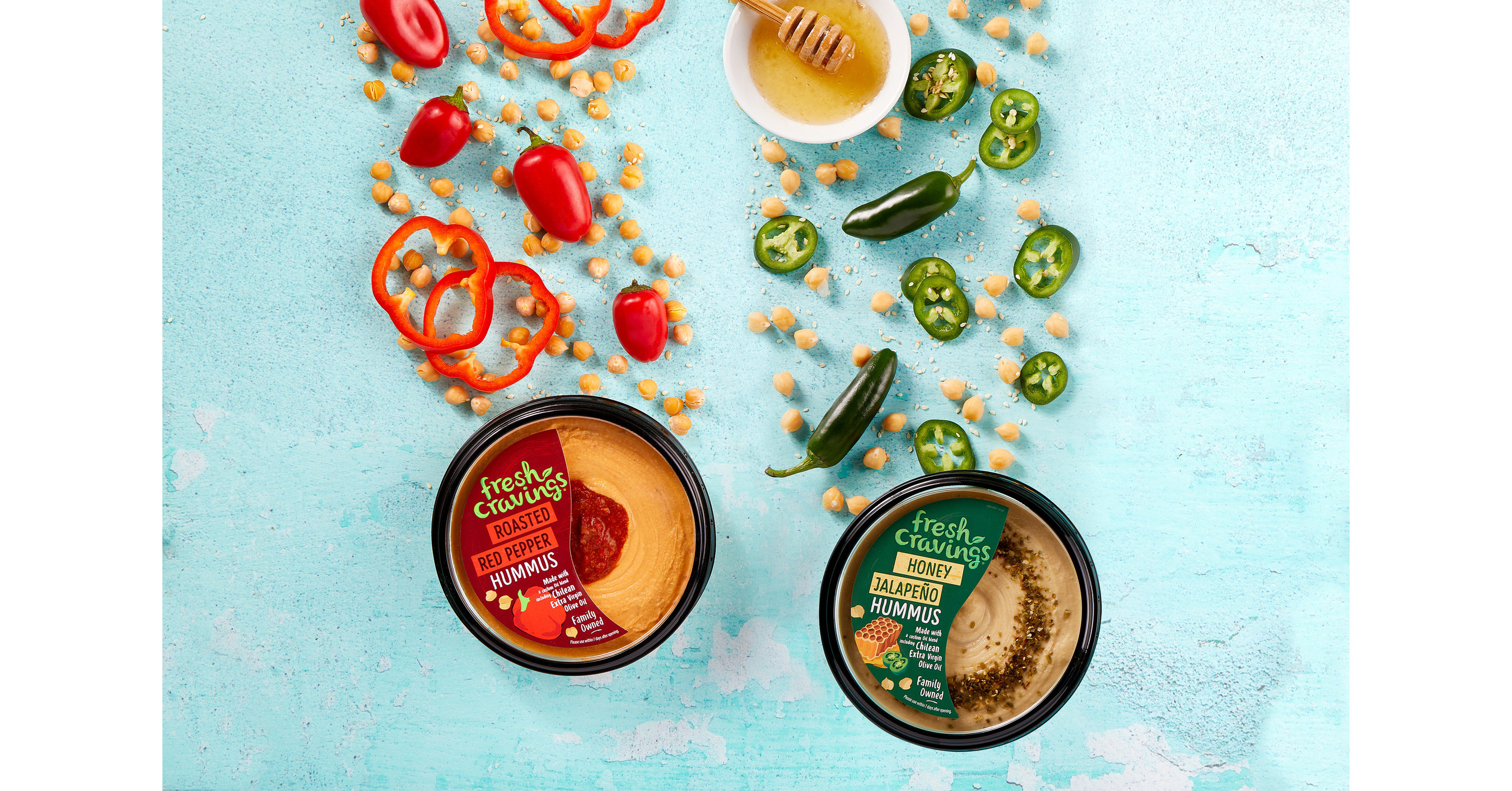 Fresh Cravings® Announces New, FamilySized Hummus Options at Walmart