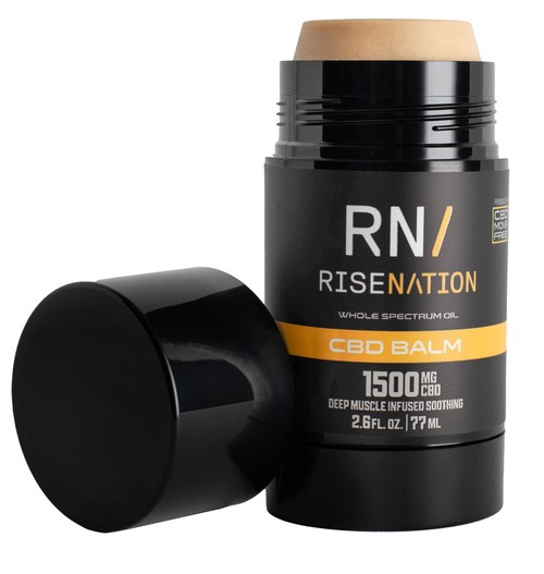 The new balm is crafted with 1500mg of CBD, the strongest of the brand’s balms, and was designed with Rise Nation’s high-intensity classes in mind, which activate all major muscle groups of the body simultaneously.