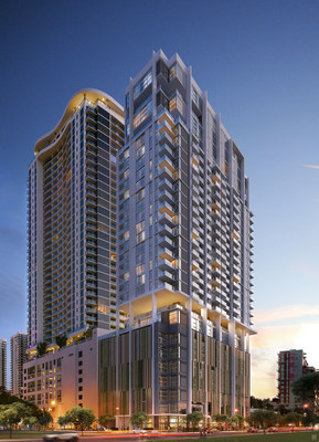 UNI Tower is Miami, Florida’s first <percent>100%</percent> income- and rent-restricted residential skyrise.
