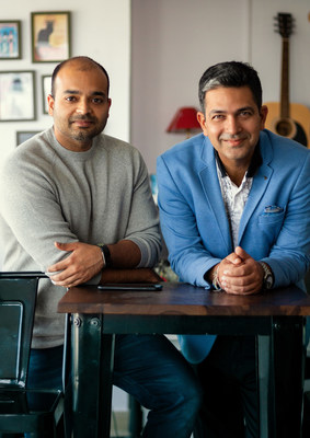 Rohit Kumar (solda) ve Rahul Koul (sağda) - Mattr'in kurucu ortakları
