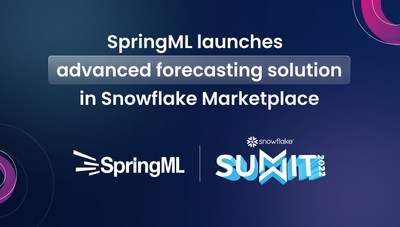 SpringML launches advanced forecasting solution in Snowflake Marketplace