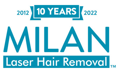 ¡Milan Laser celebra sus 10 años! (PRNewsfoto/Milan Laser Hair Removal)