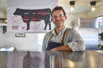 Tony Romo as the spokesperson for Beef. It's What's For Dinner.