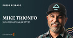 Mike Trionfo Joins Consensus as Chief Product &amp; Technology Officer