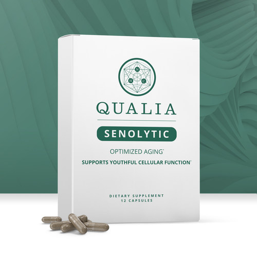Qualia Senolytic combines Neurohacker's legendary “complexity science” formulation approach with science-backed ingredients shown to help decrease senescent cells.