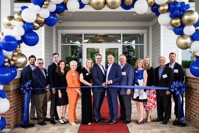 True Connection Communities leadership celebrates the grand opening of Verena at Hilliard Independent Senior Living Community in Hilliard, Ohio.