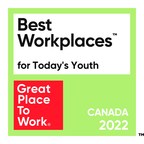 Venterra Realty Named One of the 2022 Best Workplaces ™ for Today's Youth by The Great Place to Work ® Institute