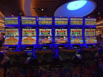 Aristocrat Gaming's all-new Dollar Storm $1 million progressive jackpot can be found exclusively at Seminole Hard Rock Hotel & Casino in Hollywood, Fla. (pictured) and Seminole Hard Rock Hotel & Casino in Tampa, Fla. Each property will have linked progressive jackpots starting at $1 million.