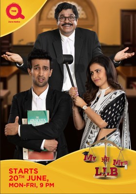 Q India New Comedy Series “Mr. Aur Mrs LLB” (CNW Group/QYOU Media Inc.)