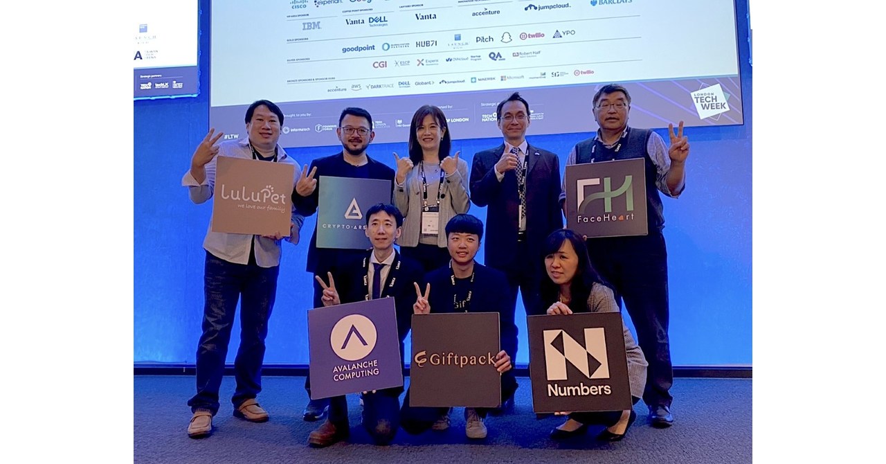 Six Taiwan Startups ranked the Top Global Startups by UK