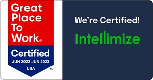 Intellimize Earns 2022 Great Place to Work Certification™