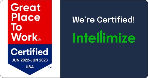 Intellimize is proud to be Certified™ by Great Place to Work®