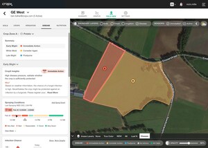 CropX adds disease management to its farm management system to help farmers reduce chemical use