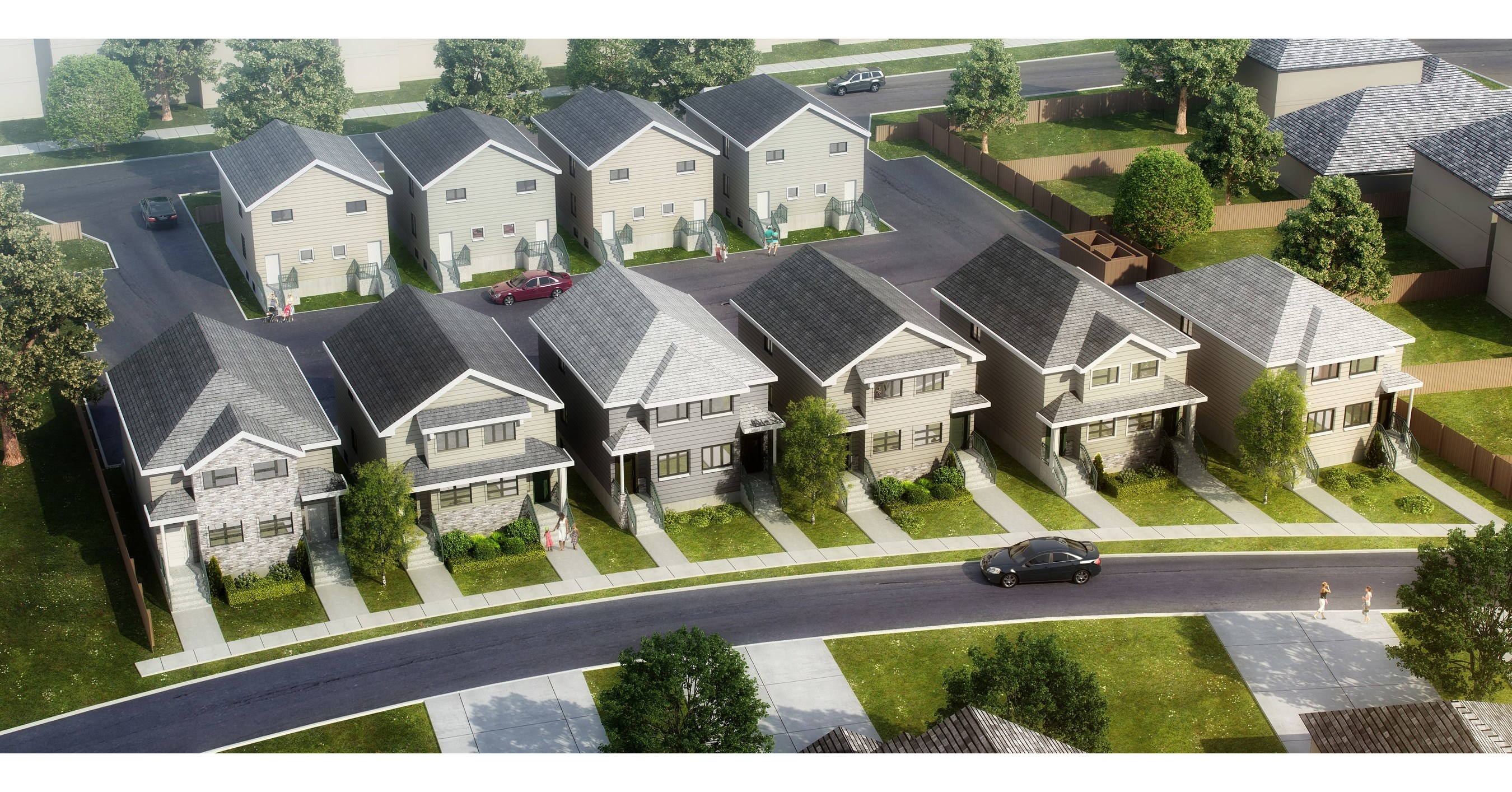 GRAND OPENING OF 10 NEW HOMES WITH HABITAT FAMILIES IN WINNIPEG