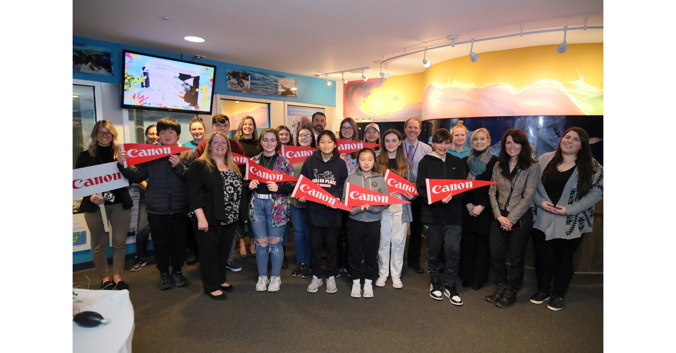 Canon U.S.A., Inc. Supports the New York Marine Rescue Center Cold