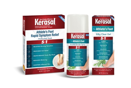 Kerasal Athlete's Foot Product Line