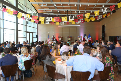 OCI Solar Power celebrated its 10th anniversary with a luncheon attended by 100+ guests on May 26, 2022 at the River Terrace in downtown San Antonio.