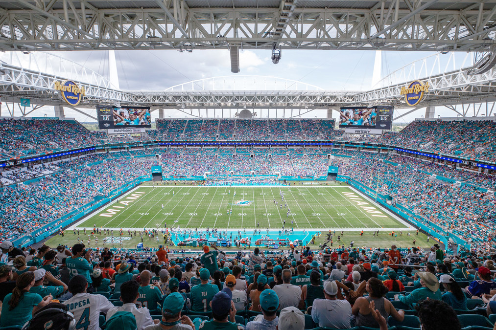 Hard Rock Stadium, Miami Gardens FL - Seating Chart View