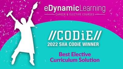 2022 CODiE Winner for Best Elective Curriculum Solution