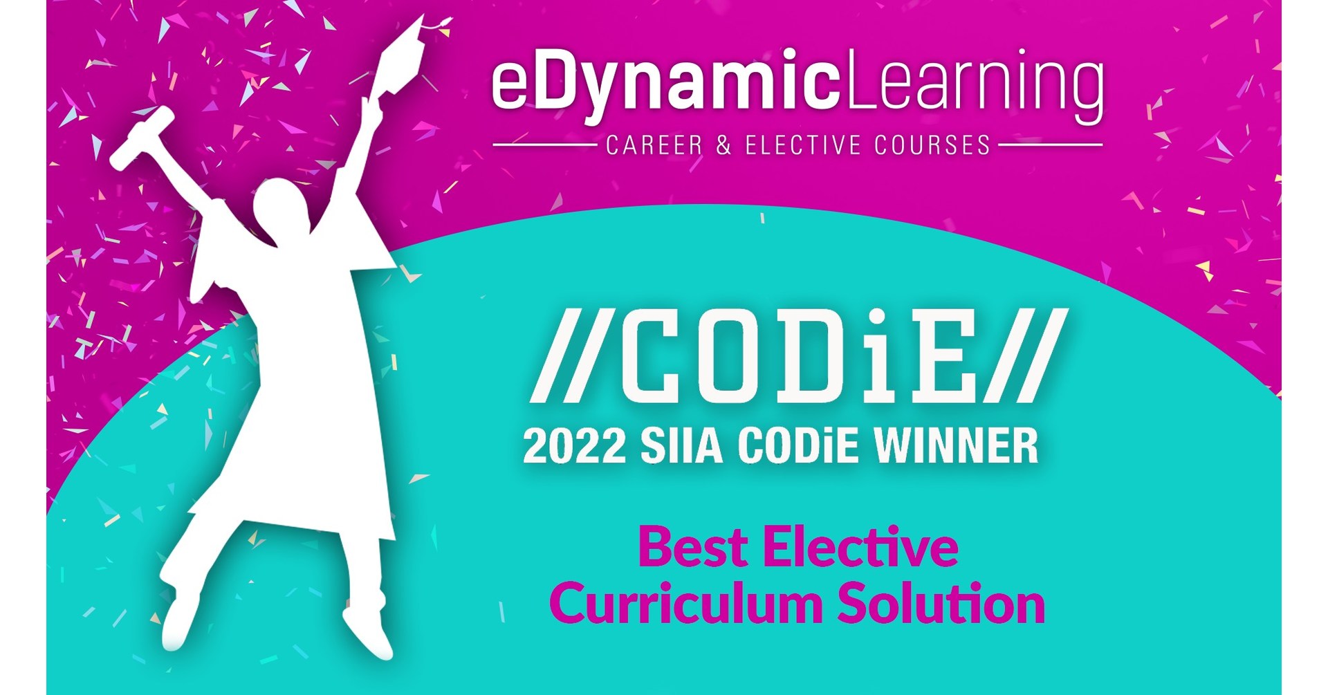 eDynamic Learning Wins the EdTech CODiE Award for Best Elective Curriculum