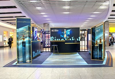 STUNNING NEW LUXURY POP-UP FOR JOHNNIE WALKER BLUE LABEL