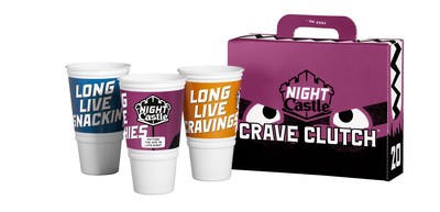 White Castle is celebrating summer nights with its new Night Castle soft drink cups and Crave Clutch.