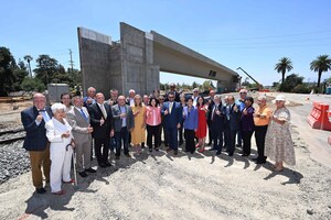 Foothill Gold Line Light Rail Project from Glendora to Pomona Reaches 50% Construction Completion