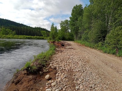 FERMETURE TEMPORAIRE DU CHEMIN FORESTIER R0262-RIVIRE TRENCHE, ENTRE LE KM 15 ET LE KM 18 (Groupe CNW/Ministre des Forts, de la Faune et des Parcs)