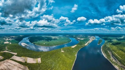 Bashili Great Bay, Huma County, Heilongjiang Province