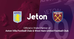 Jeton is proud to have partnered with Aston Villa Football Club and West Ham United Football Club as their official E-Wallet Partner