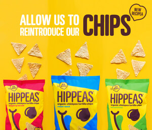 HIPPEAS® Re-Introduces Tortilla Chips and Adds Far-Out Flavor