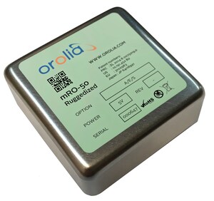 Orolia Introduces New mRO-50 Ruggedized, a Robust Low SWaP-C Mini-Rubidium Oscillator