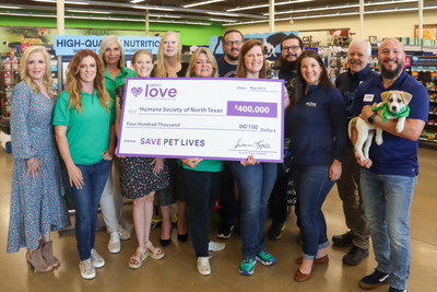 Petco Love has announced $15 million in grant investments to its hundreds of animal welfare partners across the U.S.