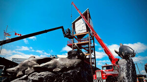 City of Port Alberni receives funding to transform the Harbour Quay Clock Tower into the Wolf Tower