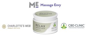 Massage Envy Enhances Massage and Skin Care Portfolio With CBD Offerings From Charlotte's Web, The World's Most Trusted Hemp Extract™