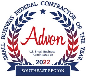 ADVON Corporation Wins SBA's 2022 Southeast Region Small Business Federal Contractor of the Year Award