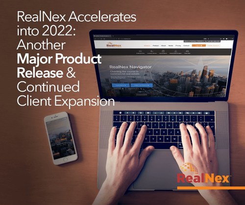 RealNex Accelerates into 2022: Another Major Product Release and Continued Client Expansion
