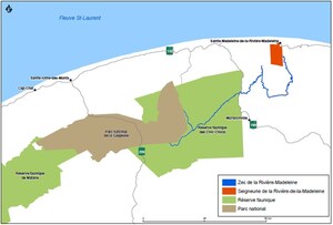 Seigneurie de la Rivière-de-la-Madeleine - Un territoire naturel exceptionnel redonné à la population